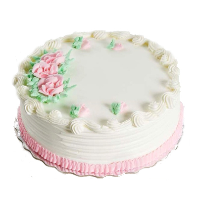 Round Vanilla Cake cake delivery Delhi