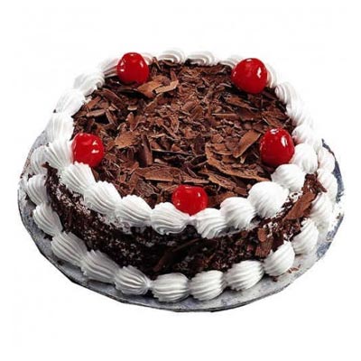 1kg Eggless Black Forest Cake cake delivery Ajmer