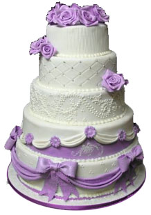 wedding cake to India
